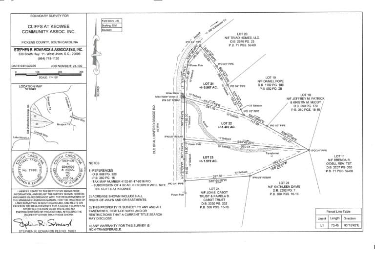 Property image 5 at Lot 23 Old Shallowford Bridge Road, Sunset, SC 29685